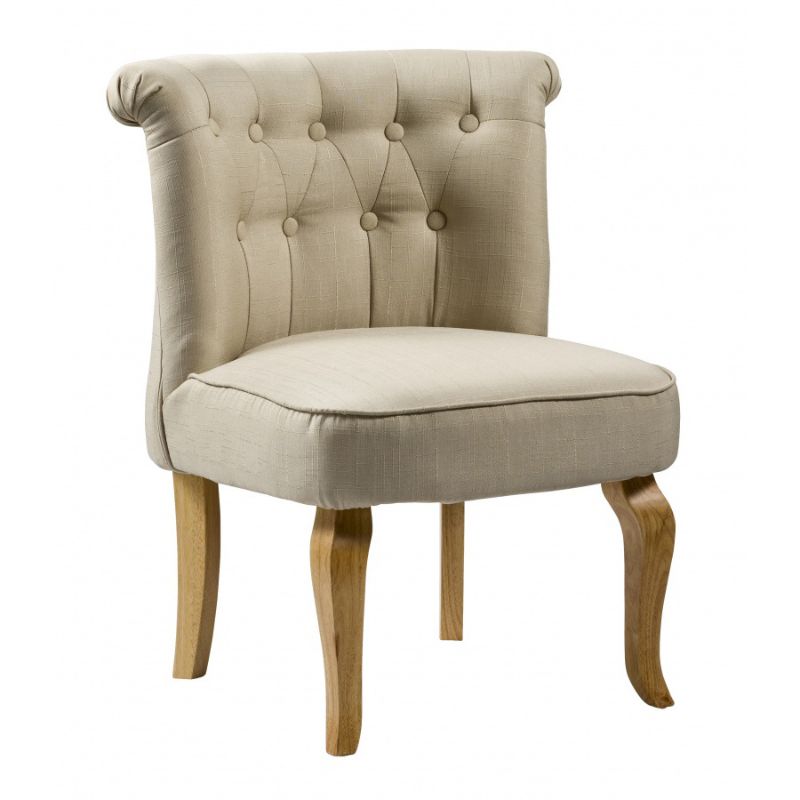 Pembridge Fabric Chair 560W x 600D x 720H-Chairs-Heartlands Furniture-Beige-