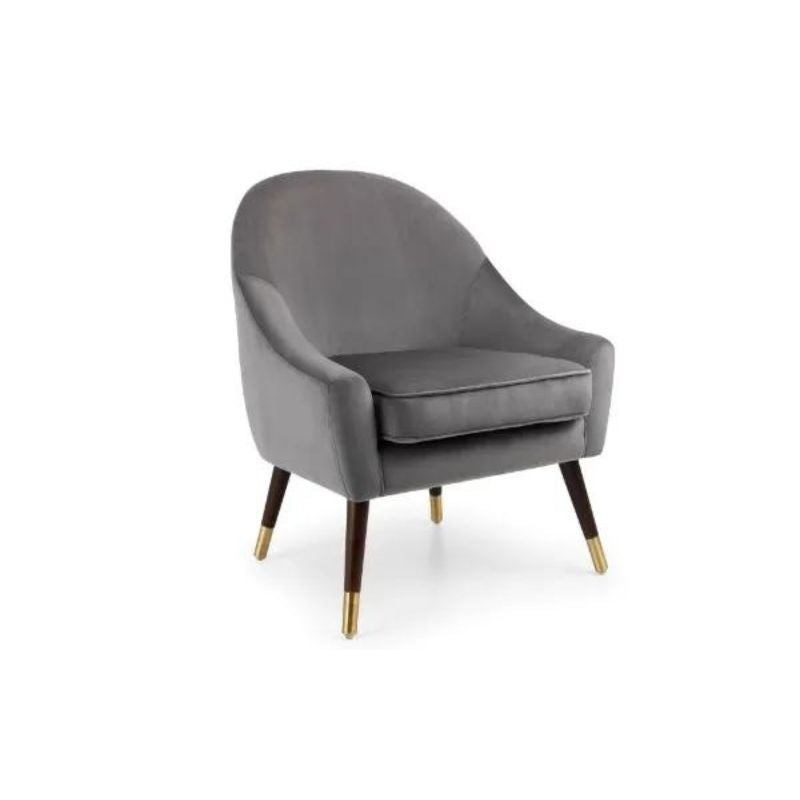 Elliot Arm Chair H 88cm L 73cm W 73cm-Accent Chairs-Julian Bowen-