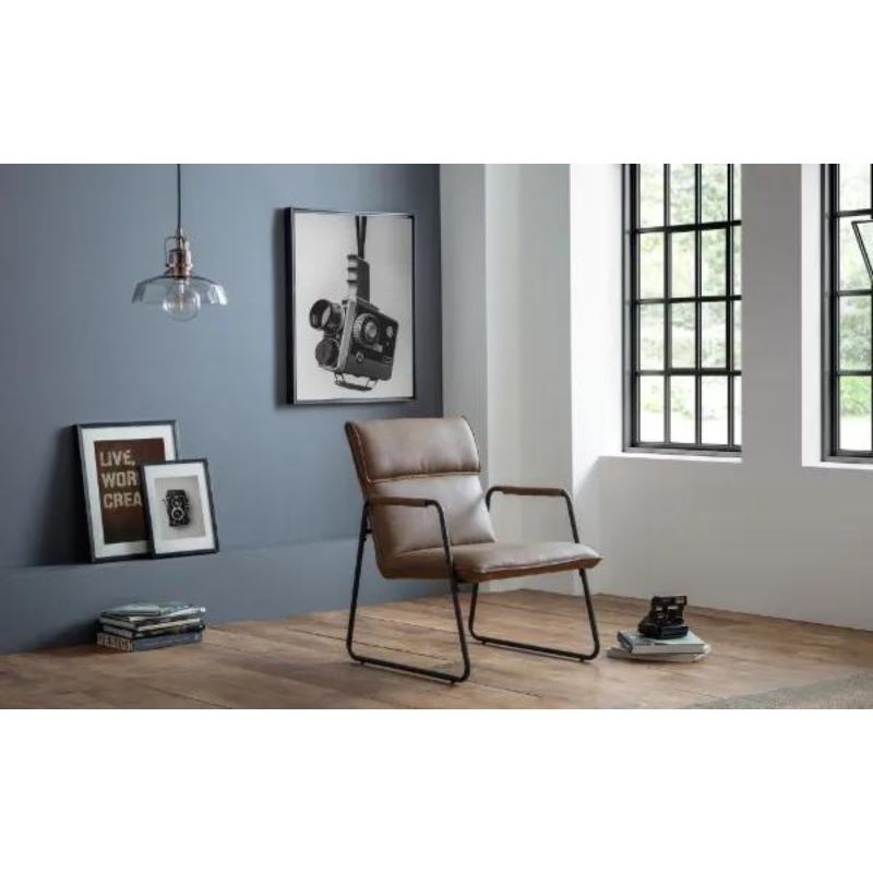 Gramercy Chair H 82cm L 60cm W 73cm-Accent Chairs-Julian Bowen-