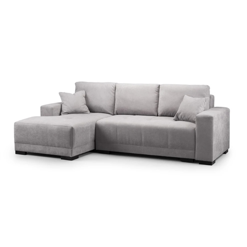 Cimiano Sofabed Grey Left Hand Facing Corner