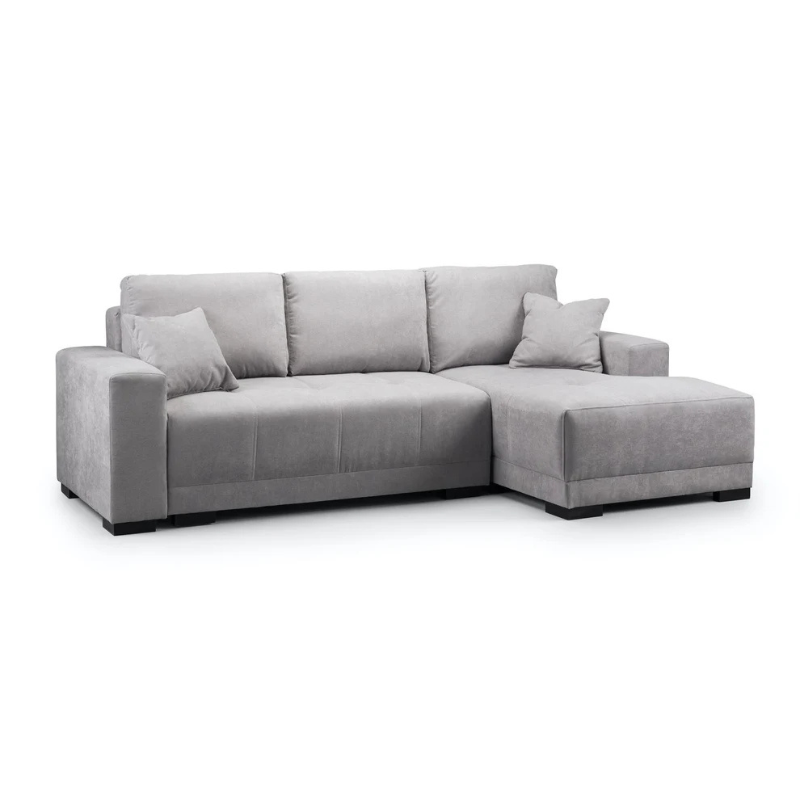 Cimiano Sofabed Grey Right Hand Facing Corner