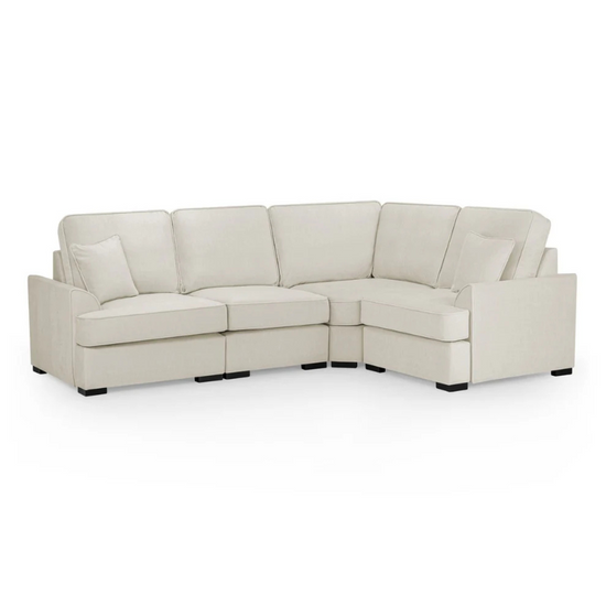 Funk Universal Corner Sofa Beige – Reversible Chaise Sectional for Modern Living Rooms