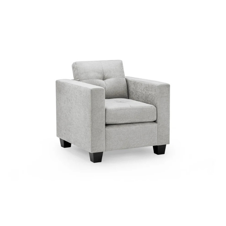 Jerry Sofa Grey Fabric Armchair – Modern Style & Everyday Comfort