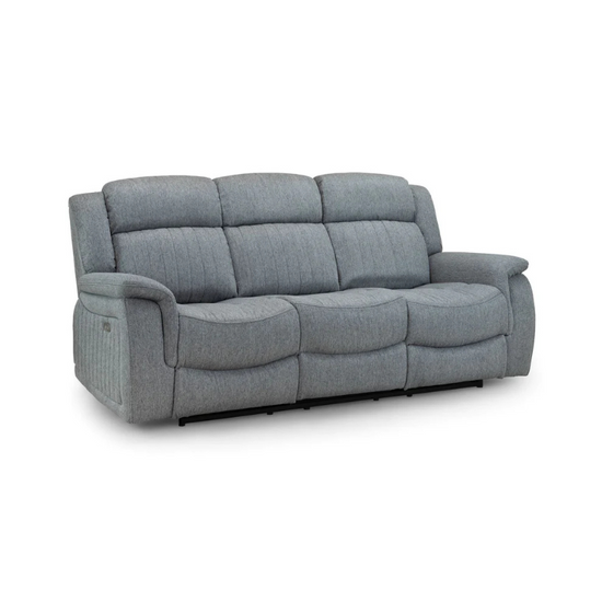 Linden Recliner Sofa Grey 3 Seater – Ultimate Comfort & Stylish Design