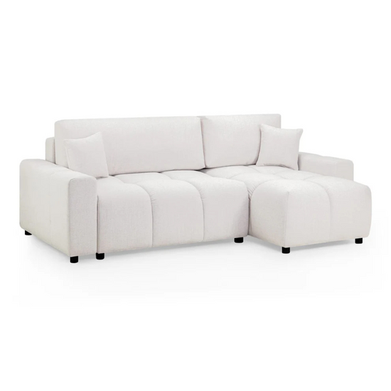 Luki Sofabed Beige Universal Corner – Stylish & Functional Corner Sofa Bed