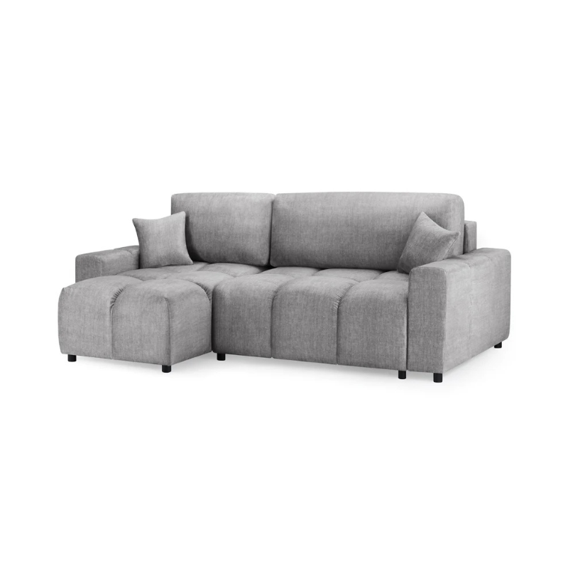 Luki Sofabed Grey Universal Corner – Stylish & Functional Corner Sofa Bed