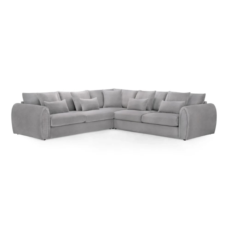 Mirabel Sofa Grey Large Corner – Spacious, Modern & Luxuriously Comfortable