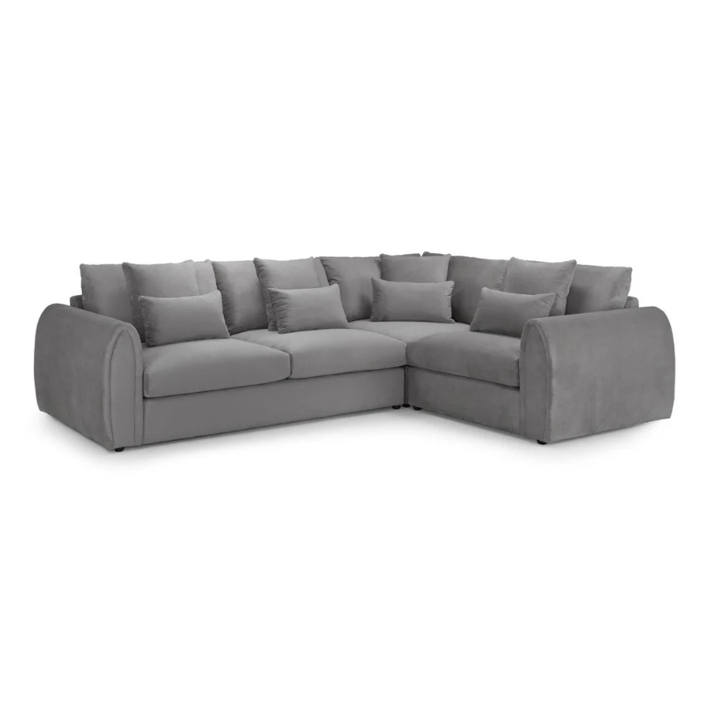 Mirabel Sofa Grey Right Hand Facing Corner – Modern, Spacious & Comfortable