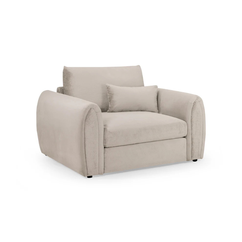 Mirabel Sofa Mocha Armchair – Warm, Stylish & Comfortable