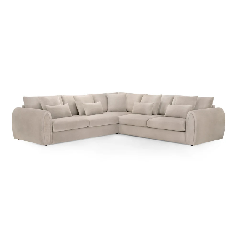 Mirabel Sofa Mocha Large Corner – Spacious, Warm & Contemporary