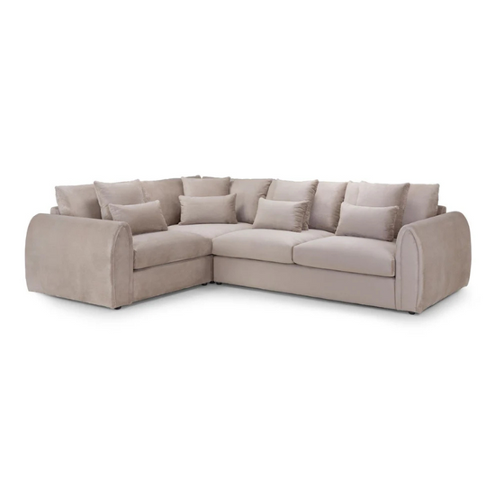 Mirabel Sofa Mocha Left Hand Facing Corner – Warm, Spacious & Contemporary