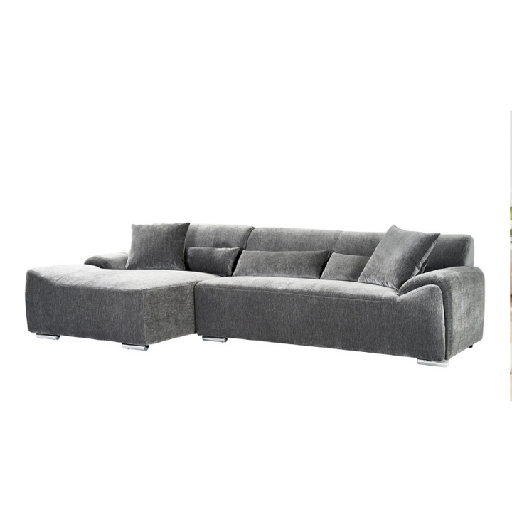 Modena Sofa Charcoal Left Hand Facing Corner – Stylish, Spacious & Contemporary