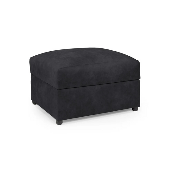 Oakland Sofa Charcoal Footstool – Practical Comfort with Classic Style