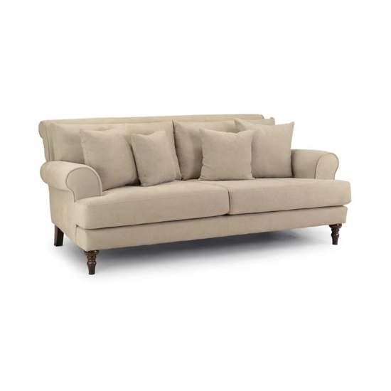 Summer Sofa Beige 3 Seater – Contemporary Comfort for Modern Living