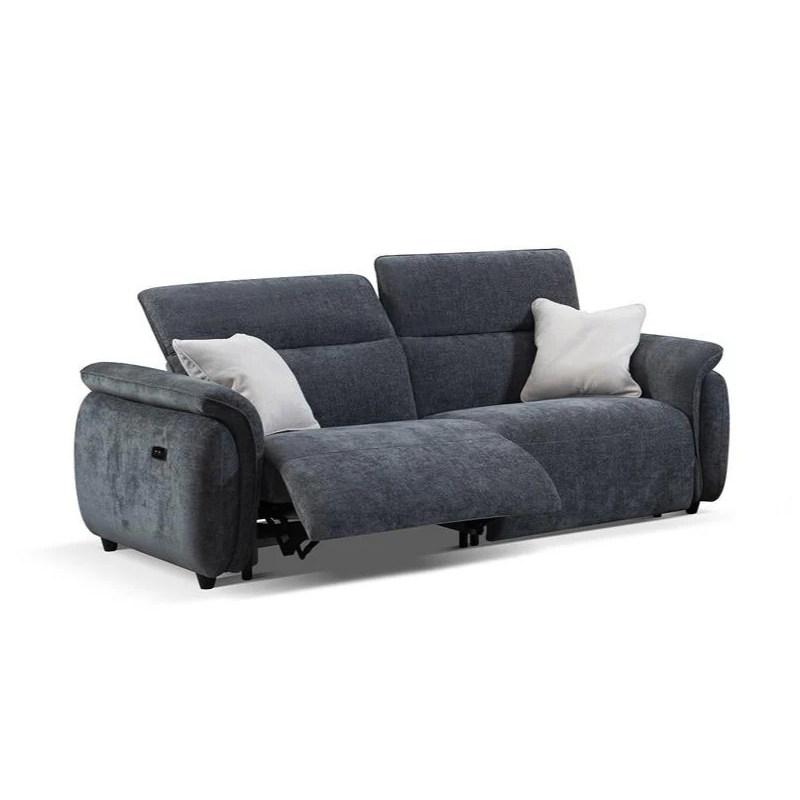 Chelsea Electric Recliner Sofa – 3 Seater Grey | Modern Luxury Recliner