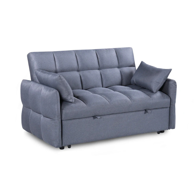 Mason 2 Seater Sofabed – Grey | Compact Modern Sofa Bed