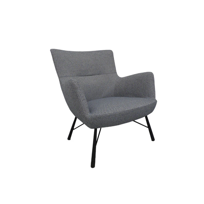 Lawson Armchair – Herringbone | Classic Patterned Accent Chair for Stylish Interiors