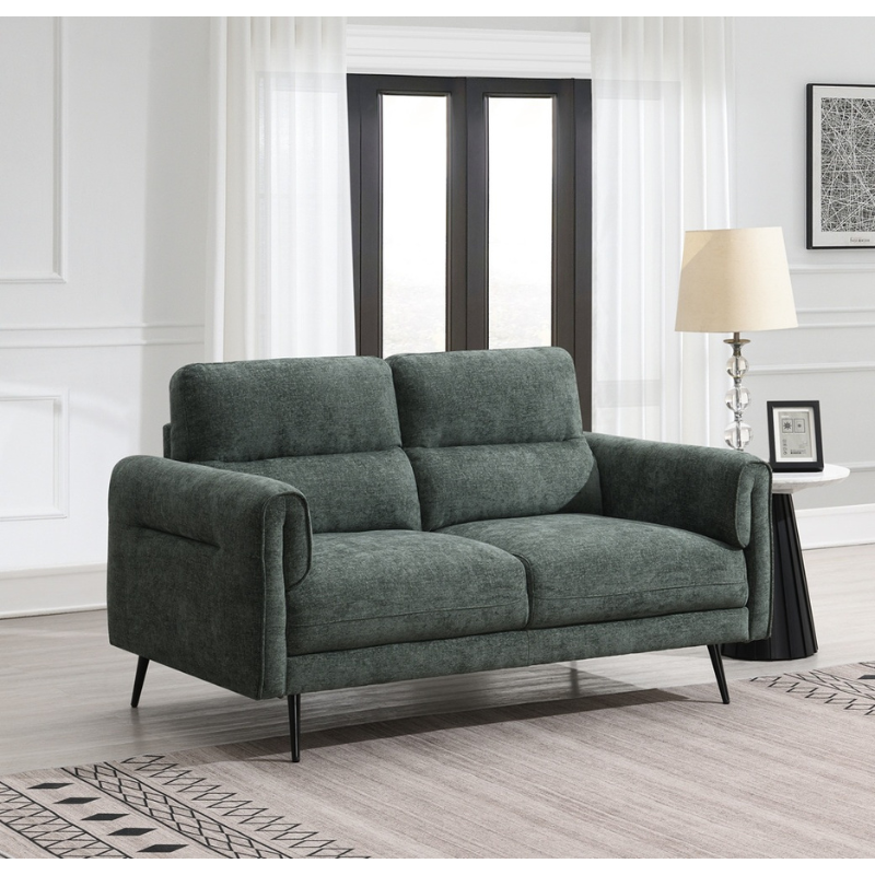 Oakley Moss 2 Seater Sofa | Modern Fabric Sofa with Natural Elegance