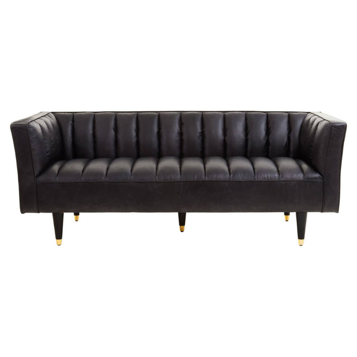 King Three Seater Sofa with Flared Arms – Elegant Design & Superior Comfort | Luxe Living Furniture