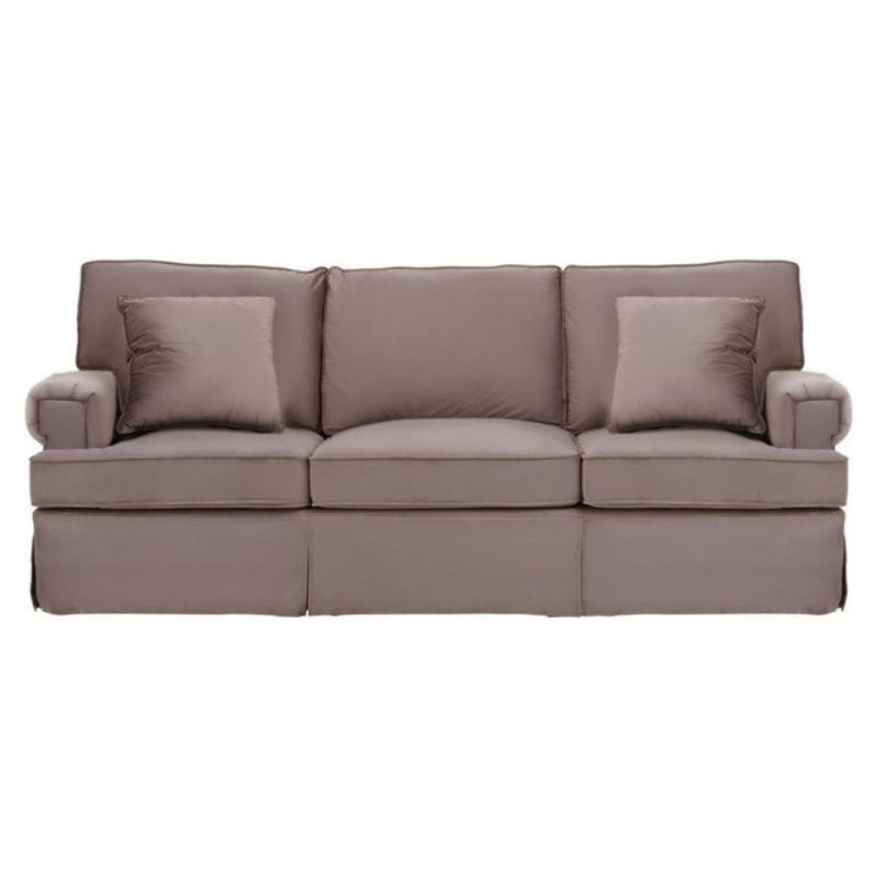 Ralph Three Seat Mink Velvet Sofa – Modern Luxury & Elegant Comfort | Luxe Living Furniture
