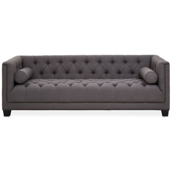 Surina 3 Seat Grey Fabric Sofa – Modern Elegance & Luxurious Comfort | Luxe Living Furniture