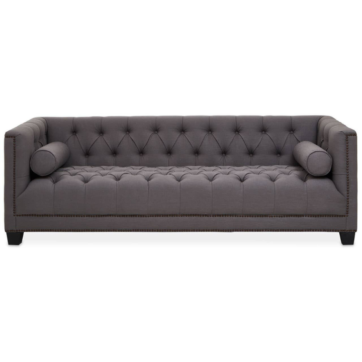 Surina 3 Seat Grey Fabric Sofa – Modern Elegance & Luxurious Comfort | Luxe Living Furniture