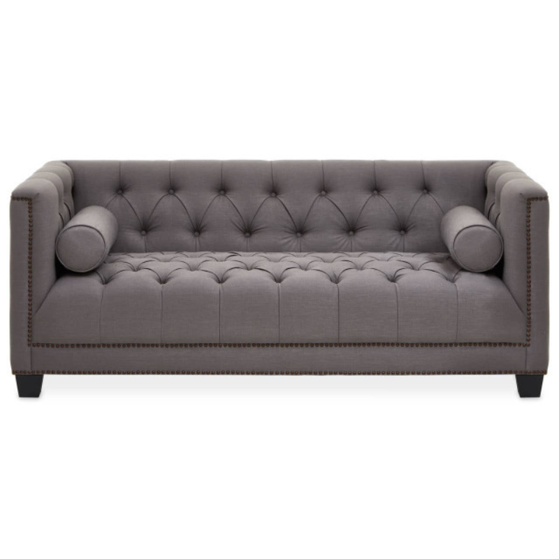 Surina 2 Seat Grey Fabric Sofa – Modern Design & Luxurious Everyday Comfort | Luxe Living Furniture