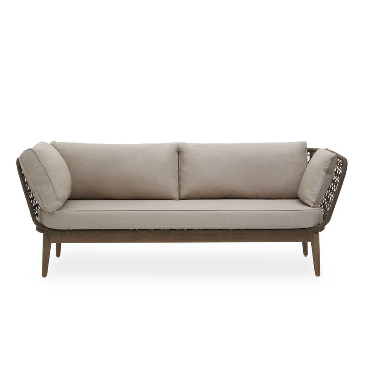 Opus Three Seat Bronze and Charcoal Sofa – Modern Luxury & Stylish Design
