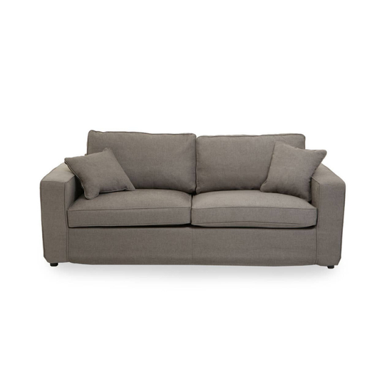 Valensole 3 Seat Grey Fabric Sofa – Modern Elegance & Everyday Comfort