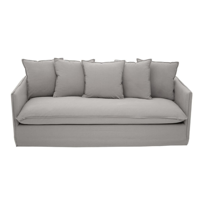 Antibes 3 Seater Grey Sofa – Contemporary Comfort & Elegant Design