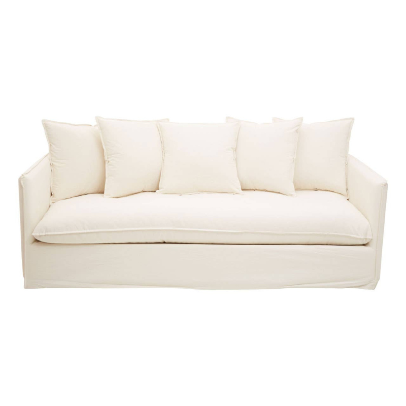 Antibes 3 Seat Cream Sofa – Modern Comfort & Elegant Design