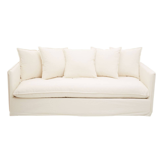 Antibes 3 Seat Cream Sofa – Modern Comfort & Elegant Design