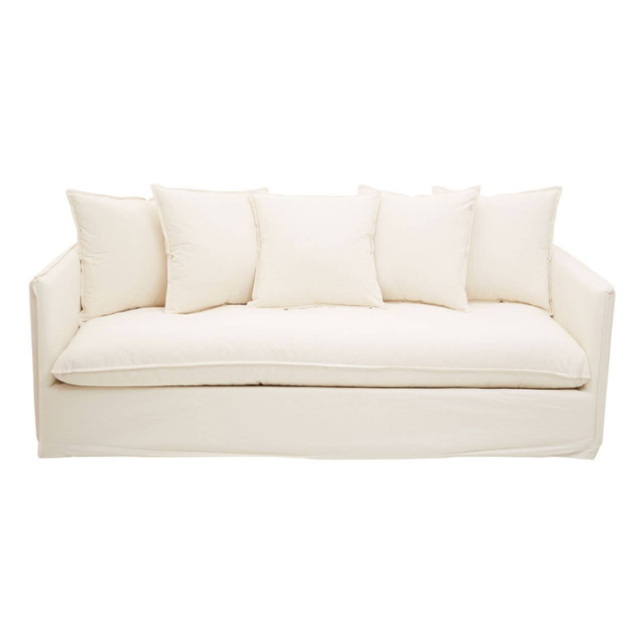 Antibes 3 Seat Cream Sofa – Modern Comfort & Elegant Design
