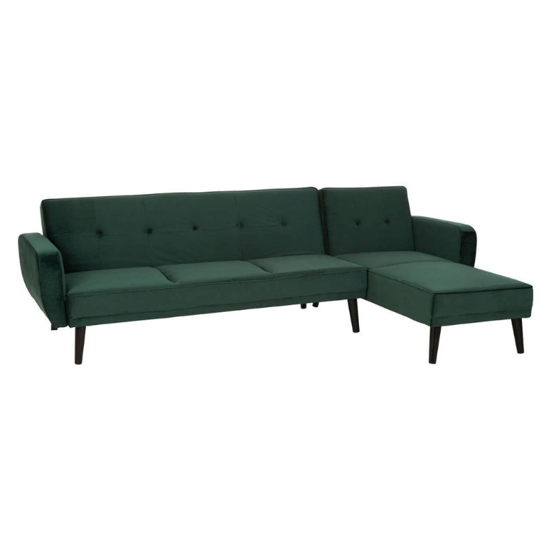Serene 3 Seat Green Sofa Bed – Modern Comfort & Versatile Design