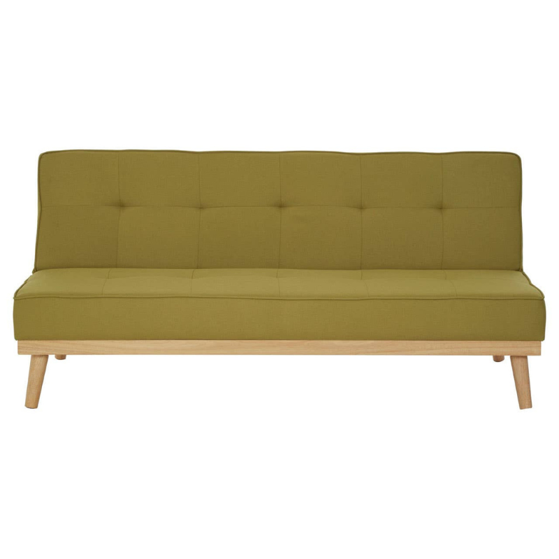 Stockholm 3 Seat Green Sofa Bed – Stylish Comfort & Functional Design