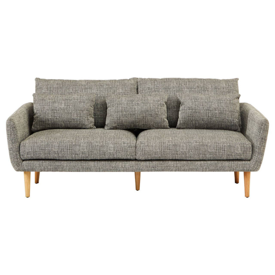 Alto 3 Seat Natural Fabric Sofa – Modern Comfort & Timeless Elegance