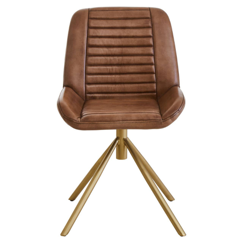 Buffalo Brown Leather Chair – Classic Design in Rich, Premium Leather