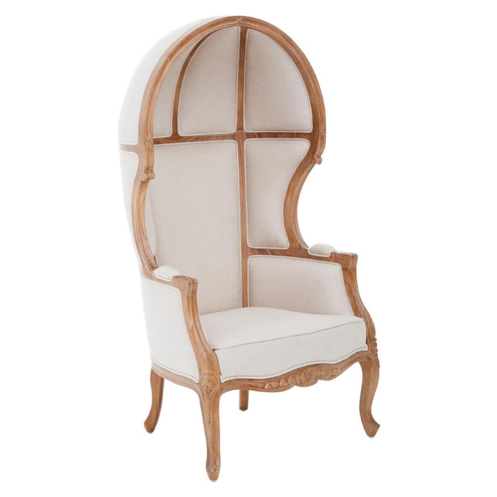 Cabra Cream Dome Chair – Sculptural Elegance with Luxe Modern Comfort