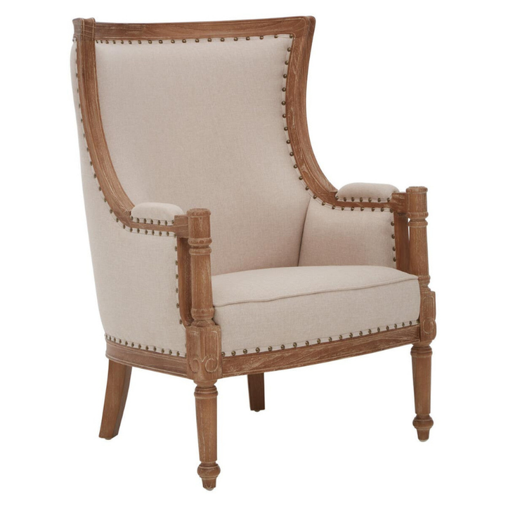 Cabra Cream Chair – Elegant Design with Comfortable Seating