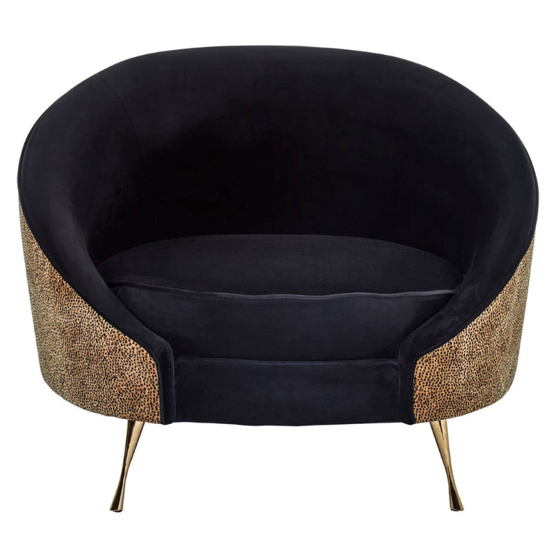 Manhattan Leopard Print Armchair – Bold Statement Style with Everyday Comfort