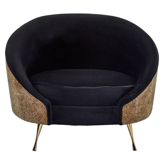 Manhattan Leopard Print Armchair – Bold Statement Style with Everyday Comfort