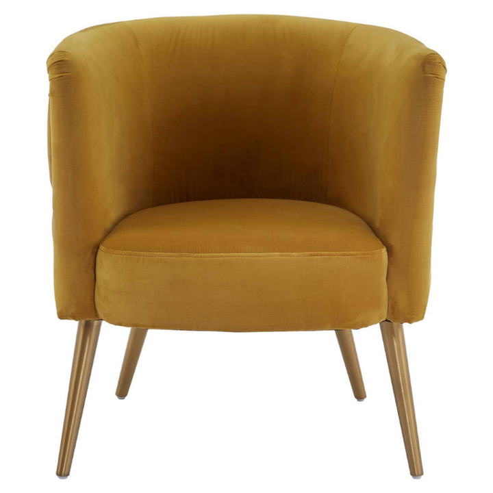 Manhattan Yellow Tub Chair – Bold Colour with Modern, Comfortable Design