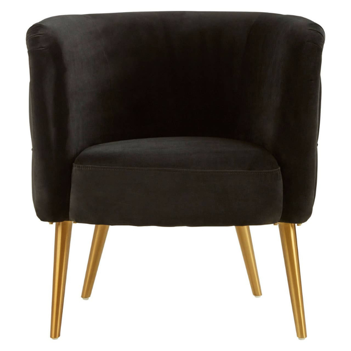 Manhattan Black Tub Chair – Modern Simplicity with Everyday Comfort