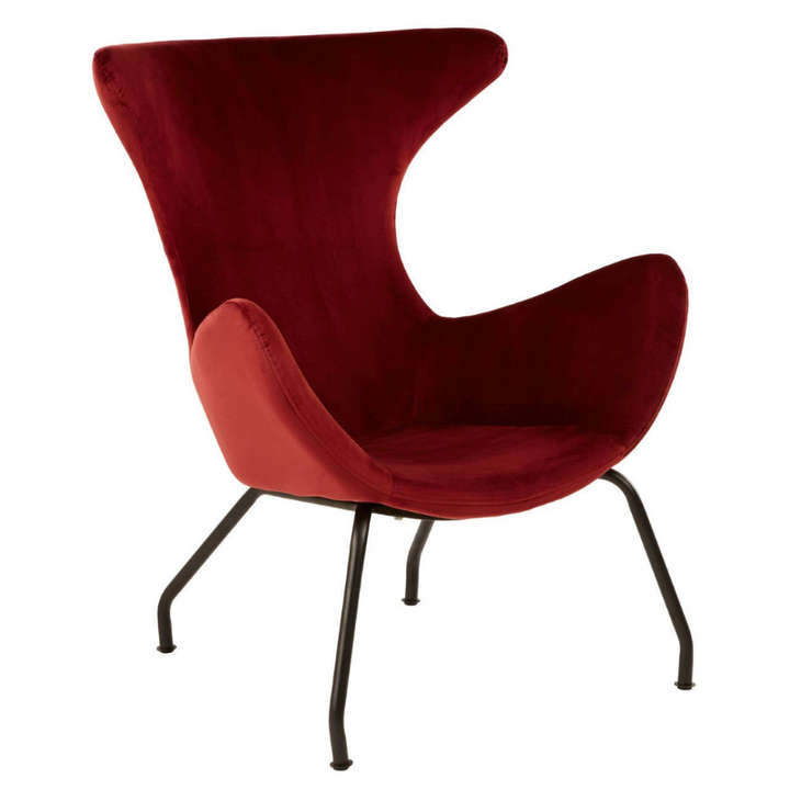 Kolding Red Chair – Bold Contemporary Style with Everyday Comfort