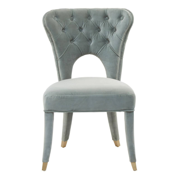 Villi Blue Feature Chair – Vibrant Modern Accent with Plush Comfort and Style