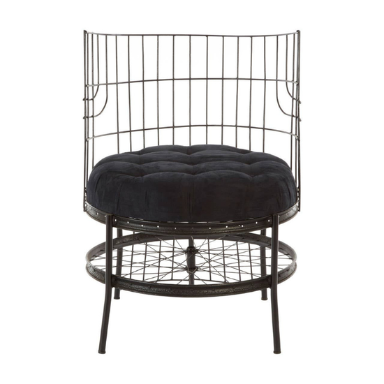 Mantis Black Finish Chair – Sleek Contemporary Design with Bold Sculptural Style