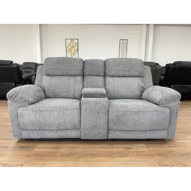 Owen Electric Recliner Grey 2 Seater – Contemporary Comfort with Effortless Relaxation