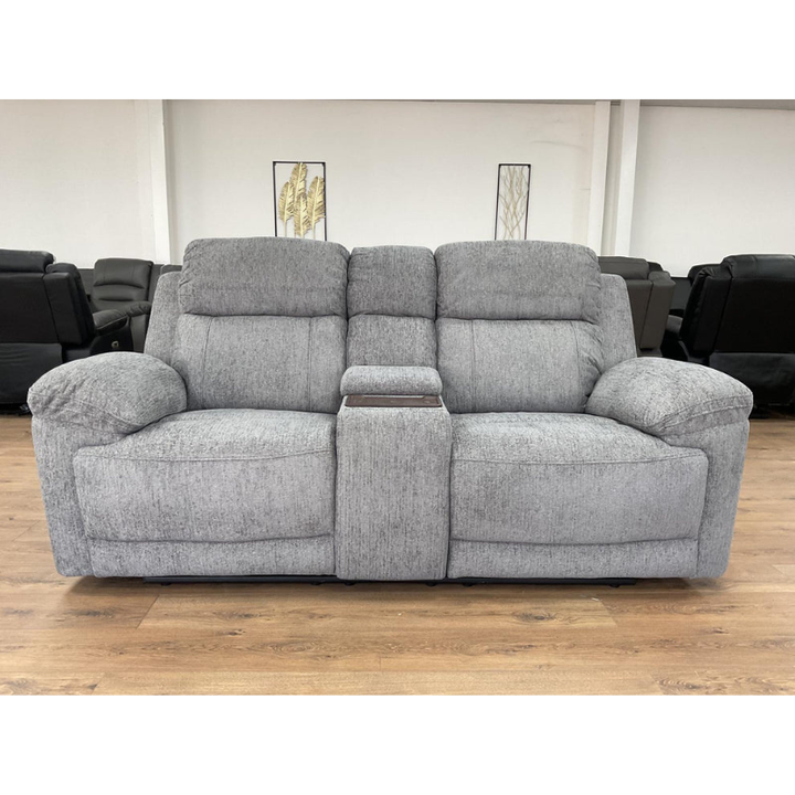 Owen Electric Recliner Grey 2 Seater – Contemporary Comfort with Effortless Relaxation