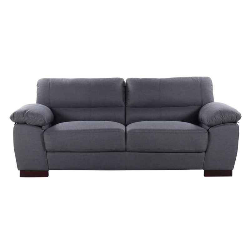 Ash Woven Fabric 3 Seater Sofa – Contemporary Comfort with Refined Style