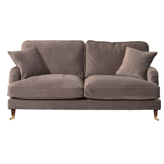 Mayfair Mole Velvet 3 Seater Sofa – Modern Luxury Comfort